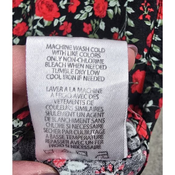 Empyre Mens Floral Button-Up Shirt Size M - Picture 4 of 7